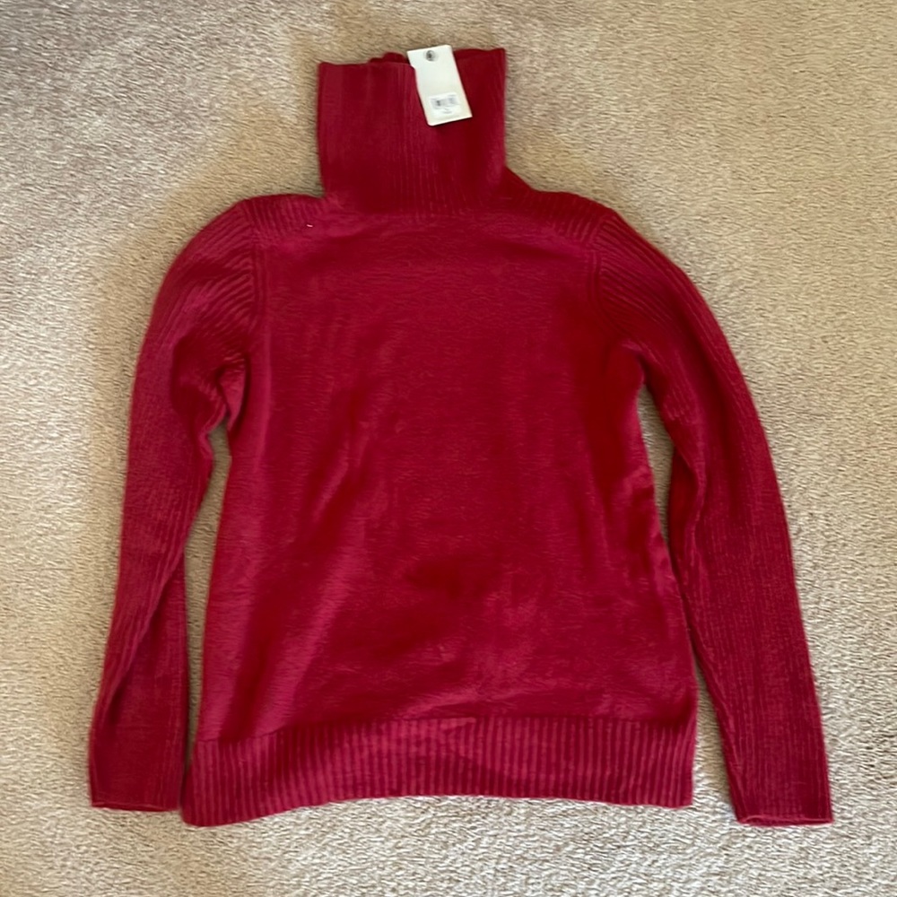 Lucky brand Turtleneck Sweater in Red